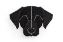 Dřevěná brož Black Labrador Brooch