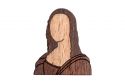 Dřevěná brož  Lisa Brooch