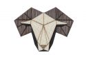Dřevěná brož Aries Brooch