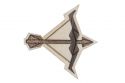 Dřevěná brož Sagittarius Brooch
