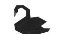 Dřevěná brož Black Swan Brooch