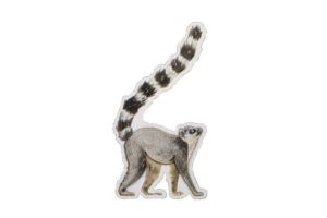 Dřevěná brož Lemur by Epipi