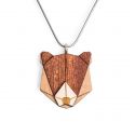 Dřevěný přívěsek Bear Pendant