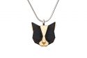 Dřevěný přívěsek Black Cat Pendant