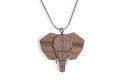 Dřevěný přívěsek Elephant Pendant