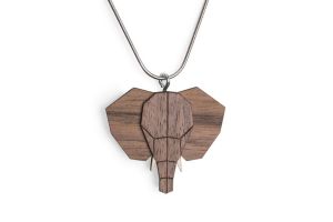 Dřevěný přívěsek Elephant Pendant