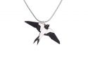 Dřevěný přívěsek Swallow Pendant