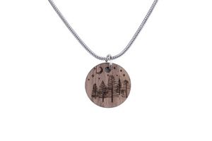 Dřevěný přívěsek Wood Pendant