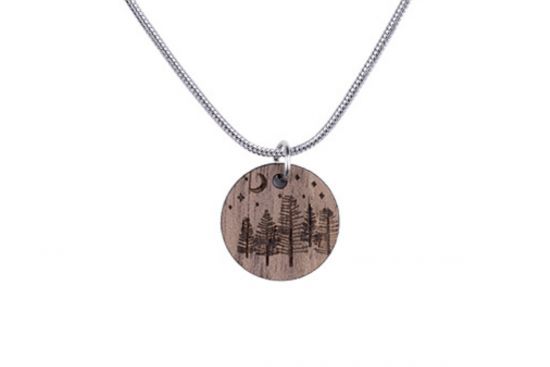 Dřevěný přívěsek Wood Pendant