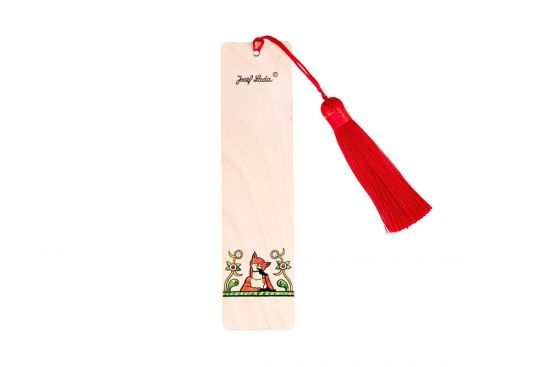 Dřevěná záložka do knihy Kmotra Liška – Josef Lada © Dřevěná záložka do knihy Kmotra Liška – Josef Lada ©