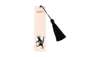 Dřevěná záložka do knihy Kocour Mikeš – Josef Lada © Dřevěná záložka do knihy Kocour Mikeš – Josef Lada ©