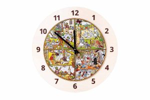 Dřevěné hodiny Čtyři roční období – Josef Lada © Dřevěné hodiny Čtyři roční období – Josef Lada ©