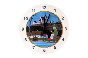 Dřevěné hodiny Vodník – Josef Lada ©