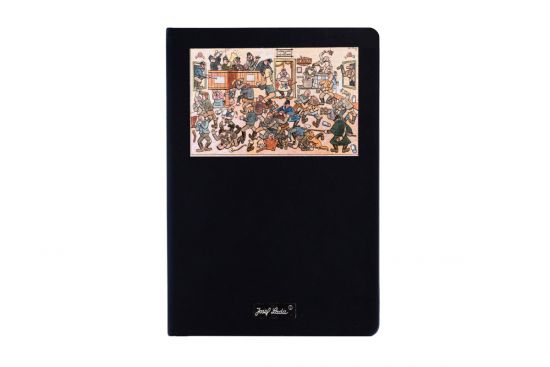 Zápisník A5 – Hospodská rvačka – Josef Lada ©