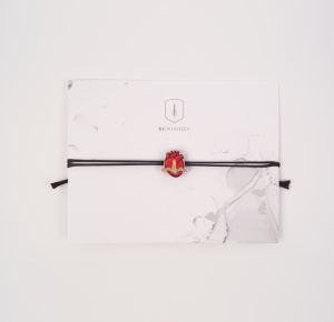 Provázkový náramek s EKG